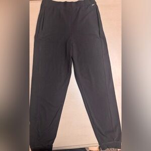 VSX Victoria Secret Black Stretch joggers Size Medium EUC High Waist